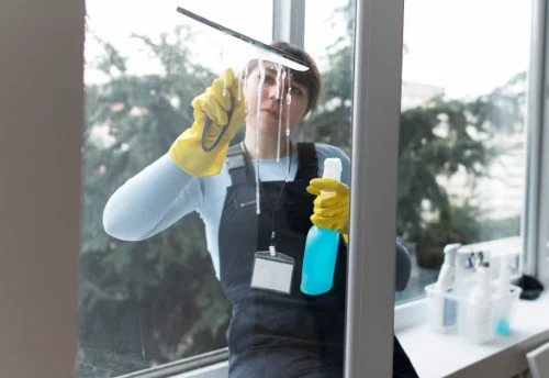 Nettoyage de vitres intérieures et extérieures à Chantecoq